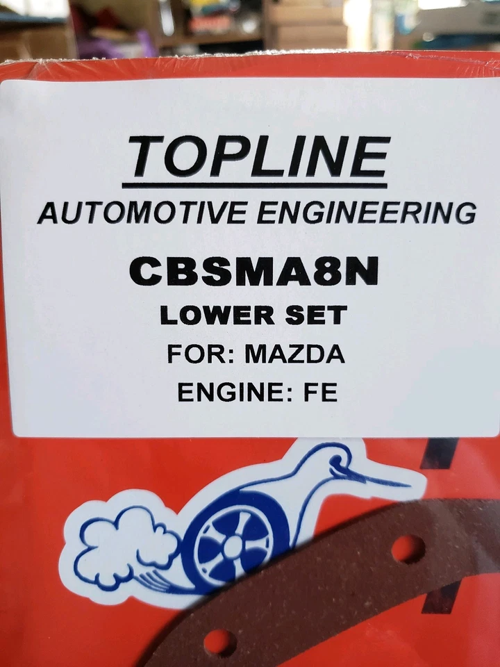 Juego de juntas de conversión de motor para Mazda FE Topline CBSMA8 cárter de aceite inferior Foto 2 de 3
