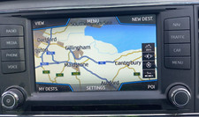 SEAT LEON MK3 FR 2017 STEREO MULTIMEDIA SYSTEM SAT NAV 5F0919604A 5Q0035858A