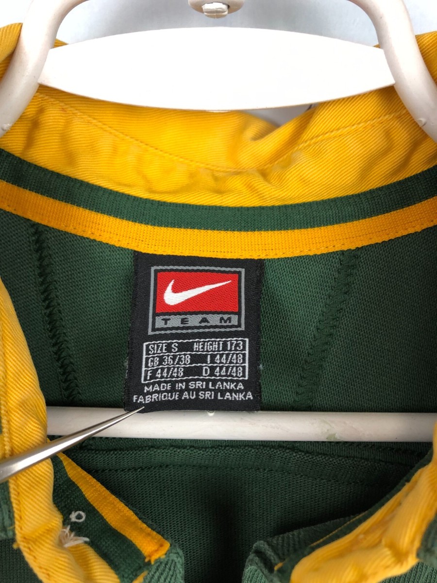 Vintage 90's Nike South Africa Rugby Union Jersey Mens Shirt