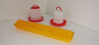 Futterautomat 1,5Kg, GeflüGelträNke 1 L, Bruteier, GeflüGel,TräNke,Futterspender