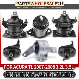 3x Front & Rear Engine Mount for Honda Accord 2003-2007 V6 3.0L Automatic Trans.