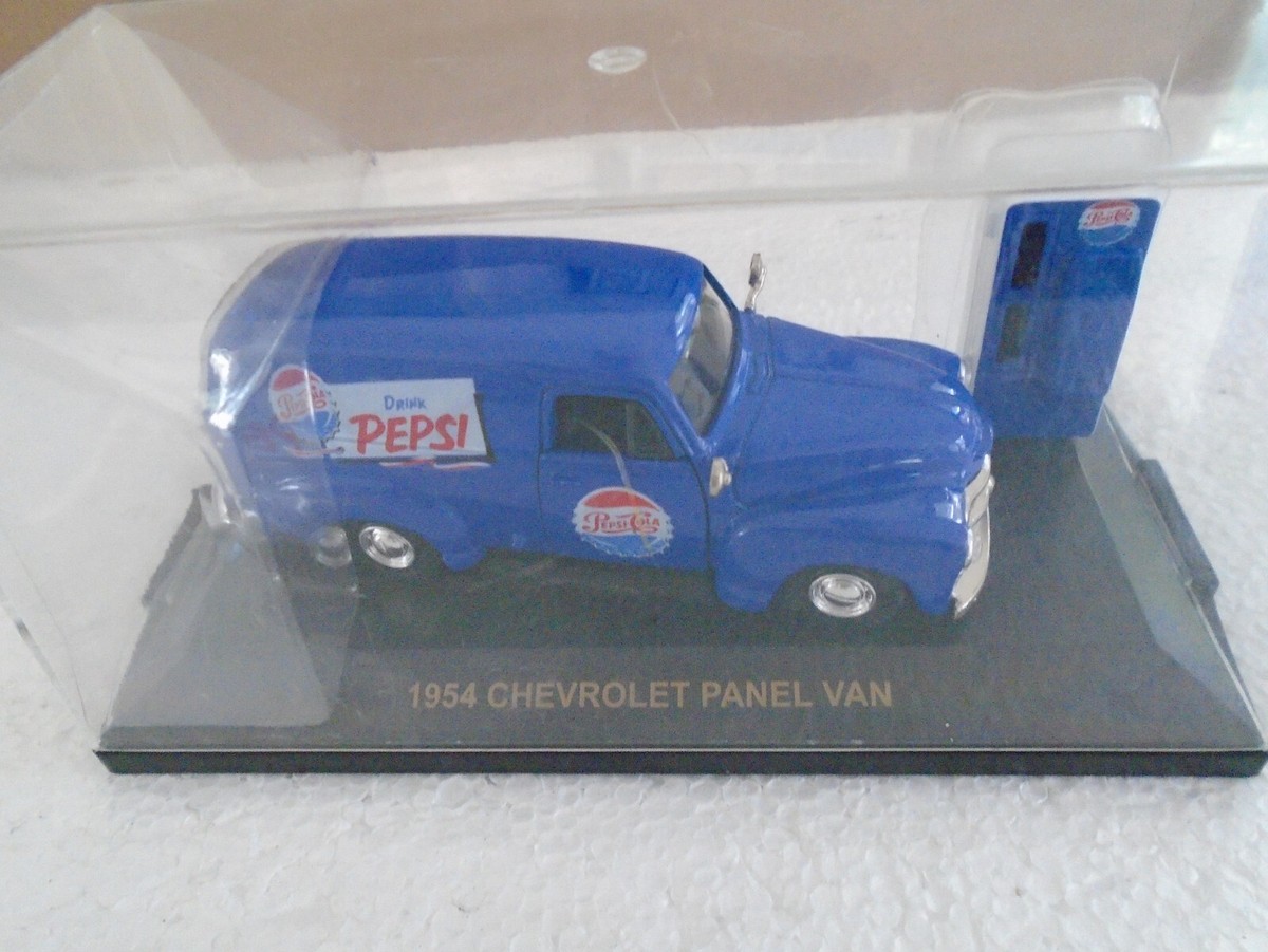 ROAD CHAMPS PEPSI 1954 CHEVY PANEL VAN W/VENDING MACHINE | eBay