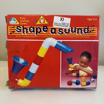 Shape a sound - ELC - 1990 s - 14 piece set 