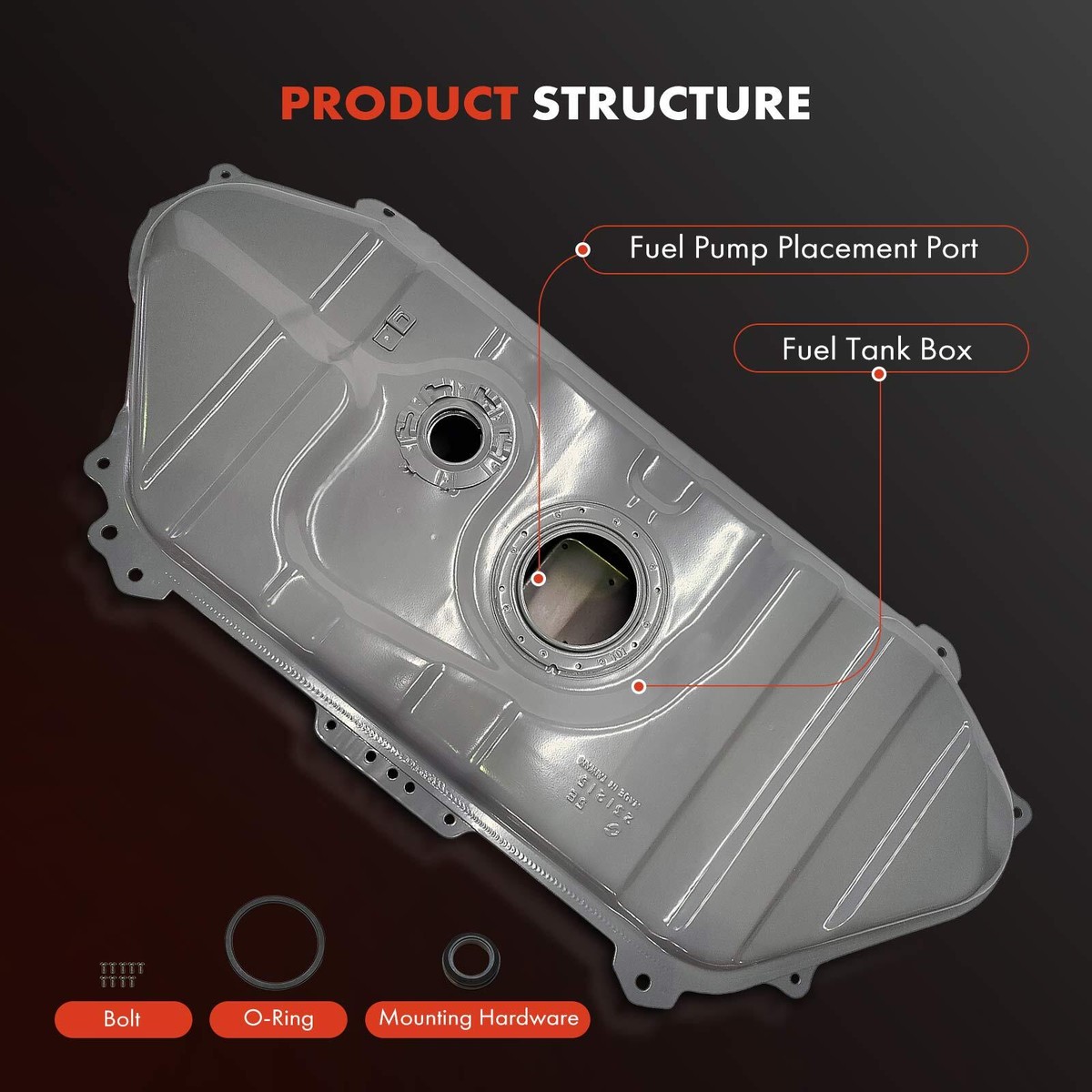 New 11.9 Gallons Fuel Tank for Toyota Echo 2003 2004 2005 L4 1.5L