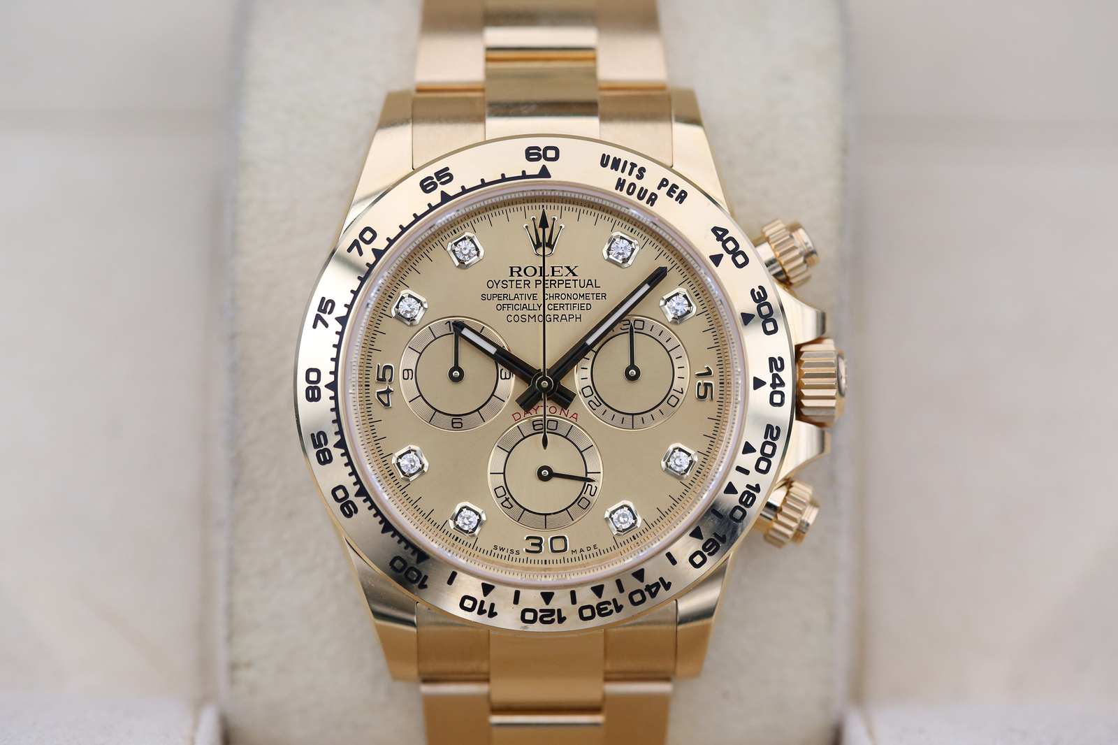 Rolex 116508 Champange Diamond DAYTONA 40mm 2022