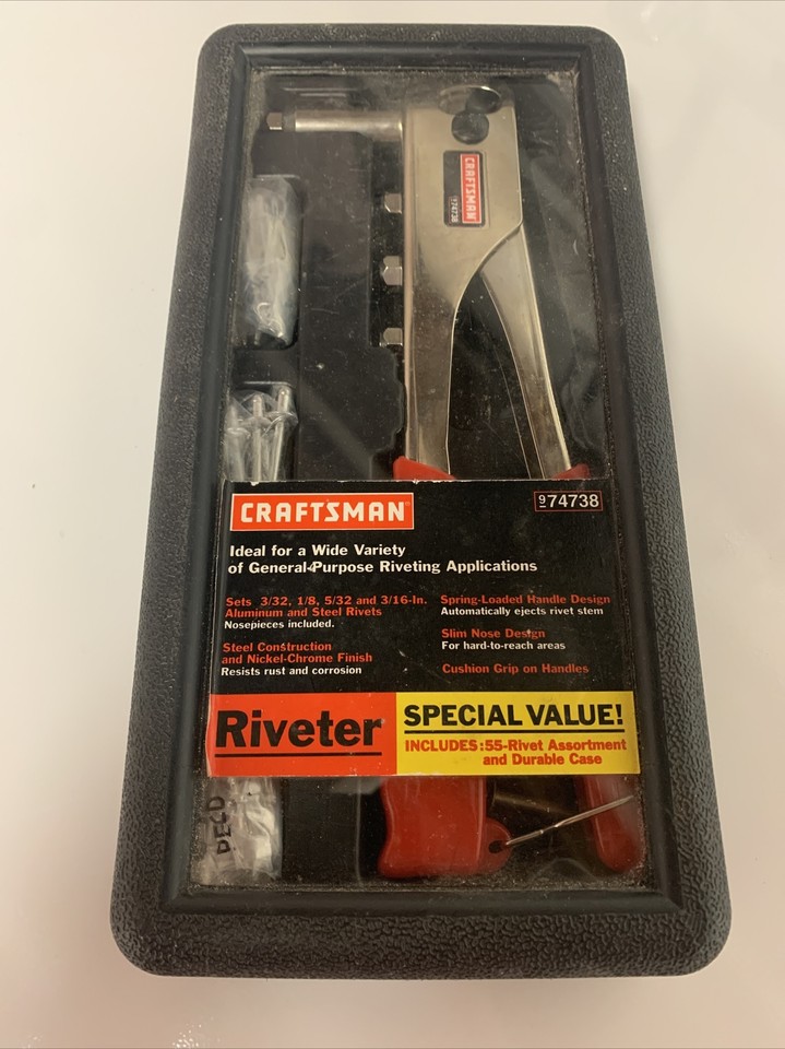 NOS Craftsman Riveter Kit No 9 74738 | eBay