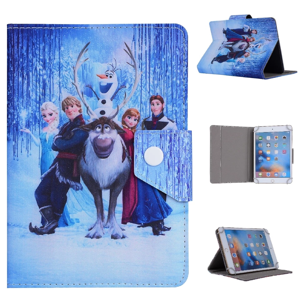 For Amazon Kindle Fire 7" 8" 10" Tablet Universal Leather Stand Case / Tab Cover - Image 4 of 4