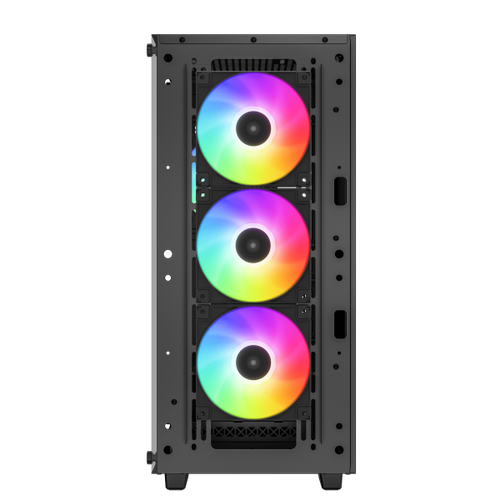 DEEPCOOL CASE MID TOWER CC560 ARGB V2 BLK 3+1x120 ARGB FAN TG - Foto 4 di 4