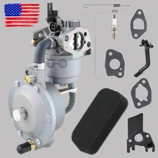 New 170F for Generator Propane Dual Fuel Carburetor GX200 LPG Conversion Kit 