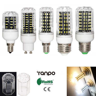 1x 5x 10x 10W 20W 30W LED Corn Bulb E26 E27 E12 E14 G9 GU10 4014 SMD Light Lamp