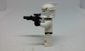 Lego Star Wars Phase I Clone trooper #71631 3/4" Authentic Episode II Minifigure