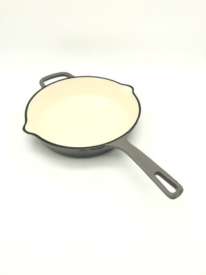 MasterPRO Unique Pfanne aus GUSSEISEN Weiss Aus GUSSEISEN Ergonomischer-defekt