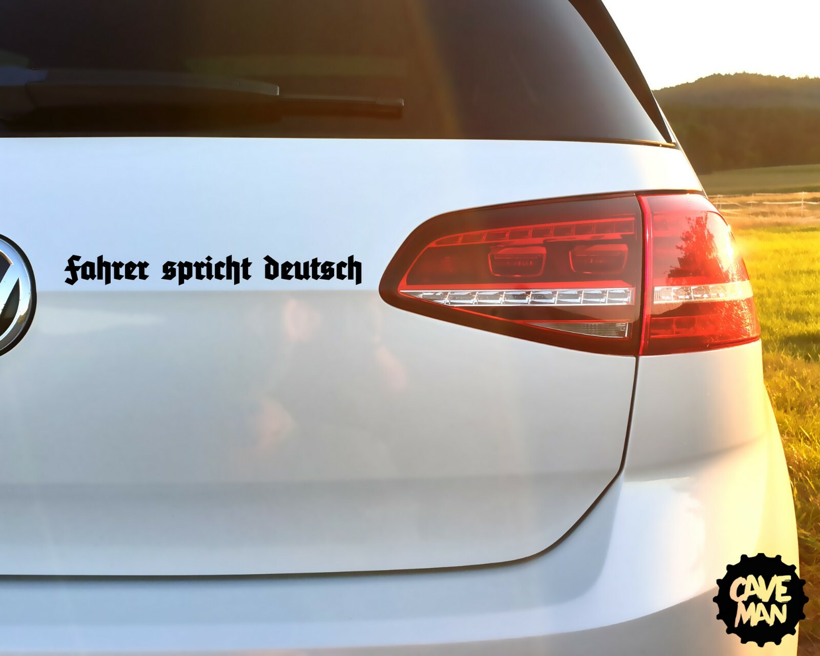 AUTO AUFKLEBER 