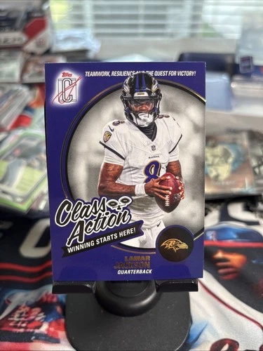 2025 Topps Signature Lamar Jackson Base (RAW)