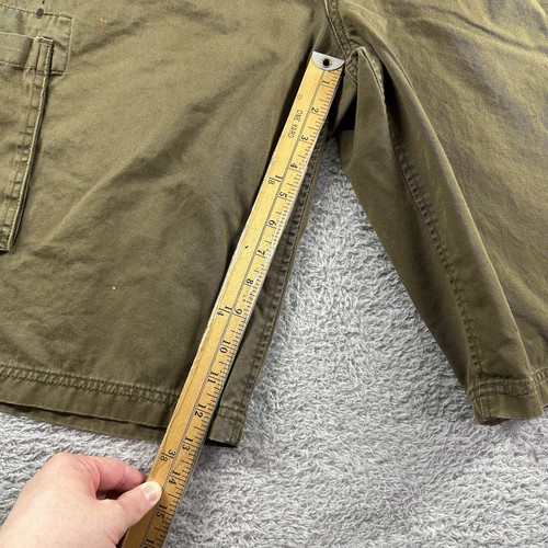 Ecko Untld. Cargo Shorts Mens 40 Long Baggy 13" Streetwear Hip Hop Green - Picture 3 of 11