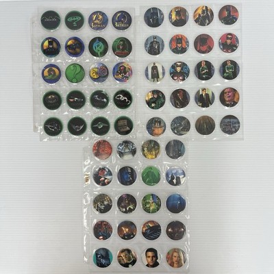 Batman Forever POG Complete Set 60/60 by Crown & Andrews DC Comics 1995 *RARE*