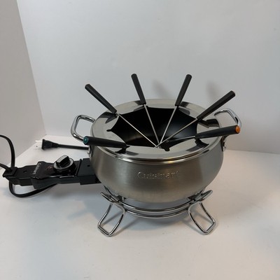 Cuisinart Stainless Steel Electric Fondue Pot Set