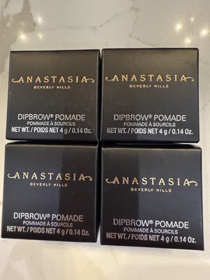 NEW - (Lot of 4) Anastasia Beverly Hills Dipbrow Pomade 0.14 oz/ 4 g Dark Brown
