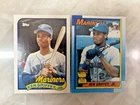 1989 Topps Traded - Ken Griffey Jr #41T (RC) & 1990 Topps #336 EX IMO SEE PHOTOS