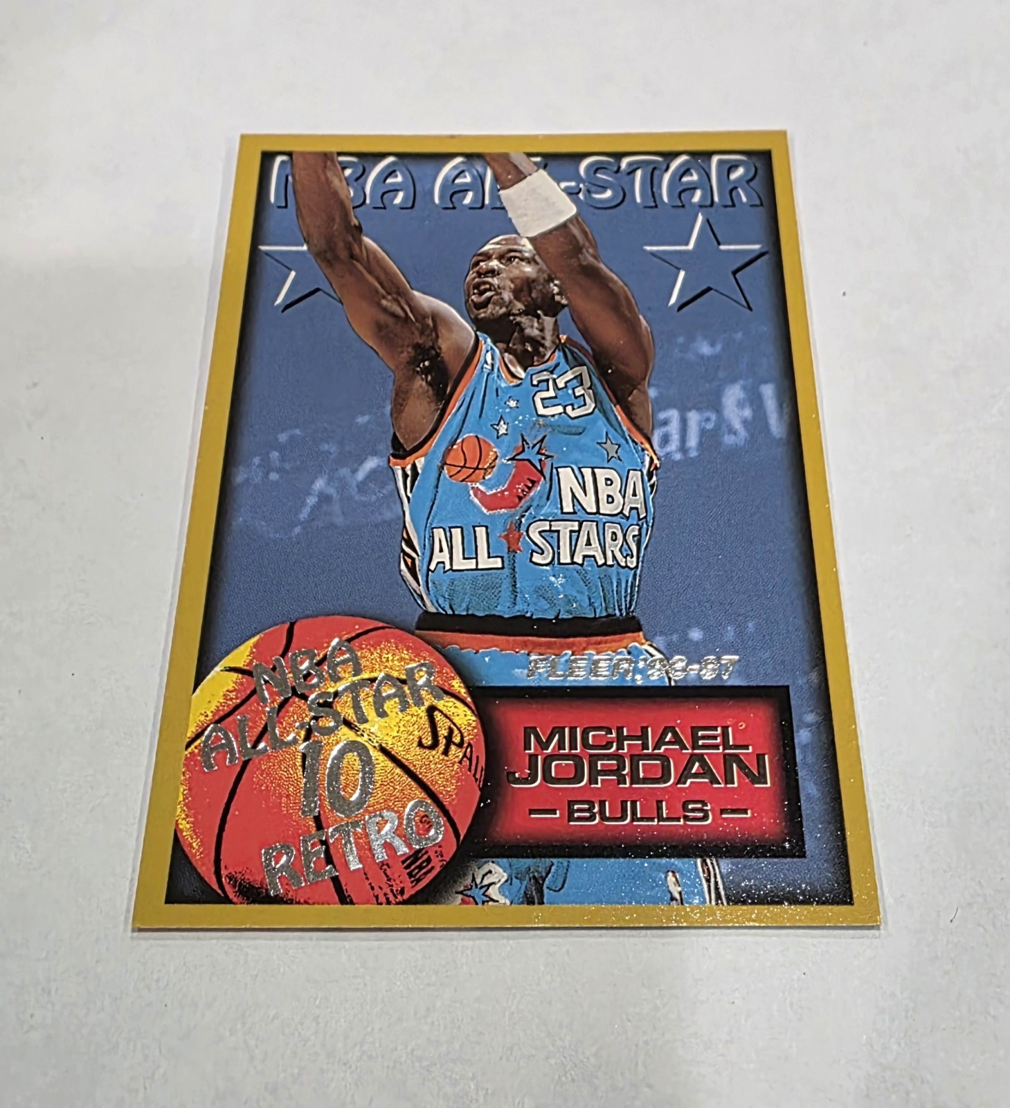 1996-97 Fleer - NBA All-Star Retro Michael Jordan #282