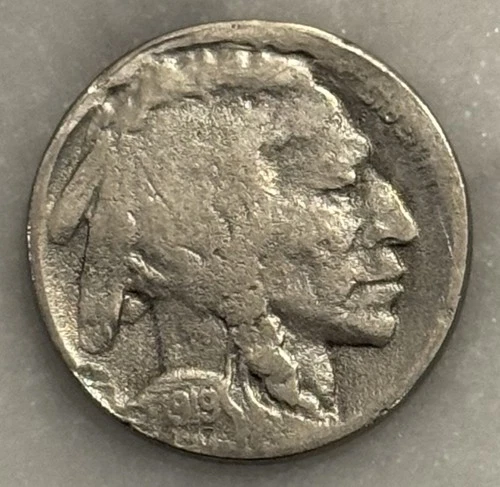 1919-P Buffalo Nickel - G - Good