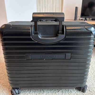Rimowa Lufthansa Black 4 wheels Carry Case Suitcase | eBay
