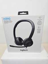 Logitech H390 Over-Ear Comfort USB Computer Headset w/Noise-Canceling Microphone