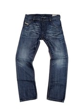 DIESEL Krooley Herren Jeans Hose Wash 0885S Larkee Viker W31 / L30 (103 cm )
