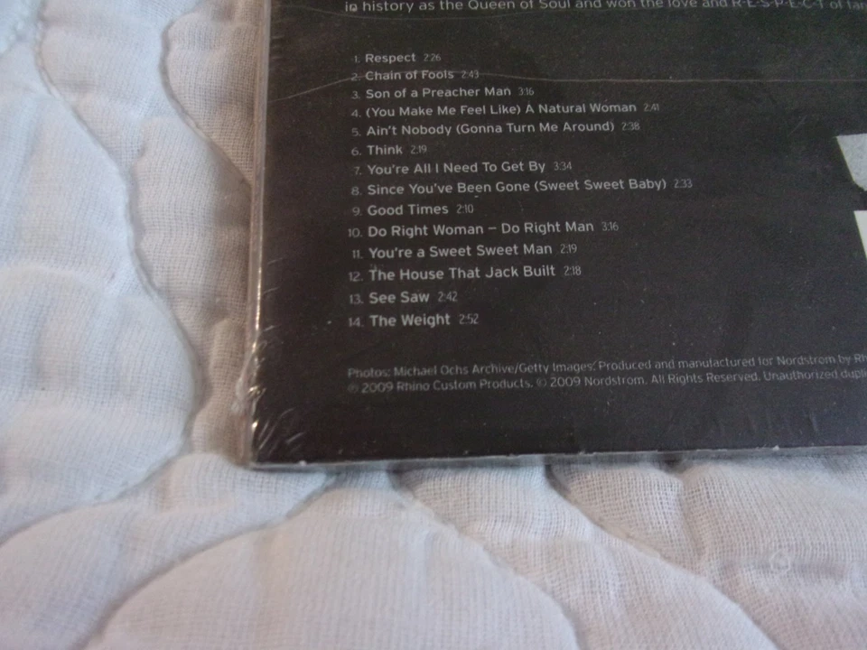 ARETHA FRANKLIN THE ATLANTIC YEARS A FORCE OF NATURE CD NEW NORDSTROM SOUL R&B - Image 4 of 4