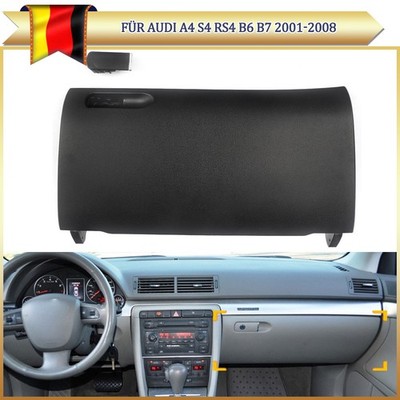 für Audi A4 S4 RS4 B6 B7 2001-2008 Schwarz Handschuhfach Deckel Klappe Griff
