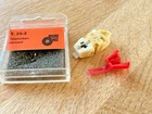 Telefunken Replacement Cartridge T25-2 / T25 2 White is colored.