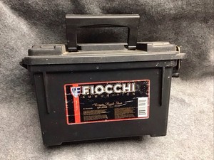 Fiocchi Ammo Box-Plano #1312 MFG. Good Condition Latch & Hinge Work Fine
