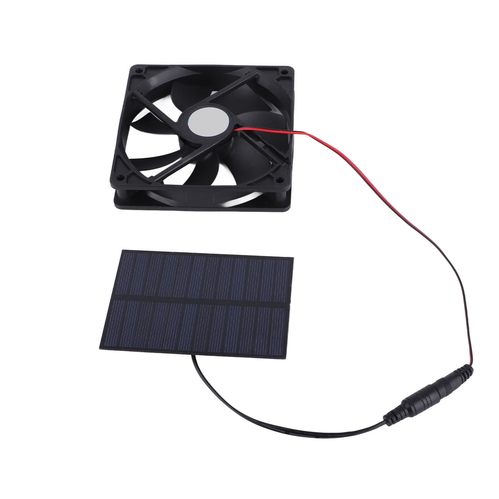 Professional Solar Exhaust Fan Kit For Chicken Coops Greenhouses Sheds Excellent