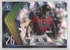 2022 Bowman Chrome Scouts Top 100 Atomic Refractor 16/150 Corbin Carroll uk2