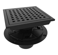 Webang Plumbing Product Square Shower Drain X002942GWL 6 Inch Stainless Steel