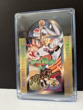 1996 Michael Jordan Tune Squad/Space Jam Die Cut Upper Deck Ltd Ed 1888/5000