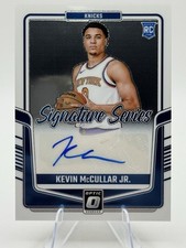 2024-25 Panini Donruss Optic - Signature Series Kevin McCullar Jr., #SS-MCR 