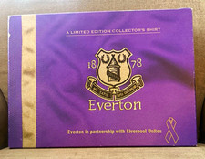 Everton Limited Edition Rhys Jones Purple Shirt L Princess 17