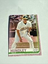 2019 Topps Update Mini Mother's Day Hot Pink #US195 Nick Hundley 24/25