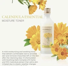 The Face Shop CALENDULA  Moisture Toner -Soothing & Hydrating 5 .fl.oz/150ml