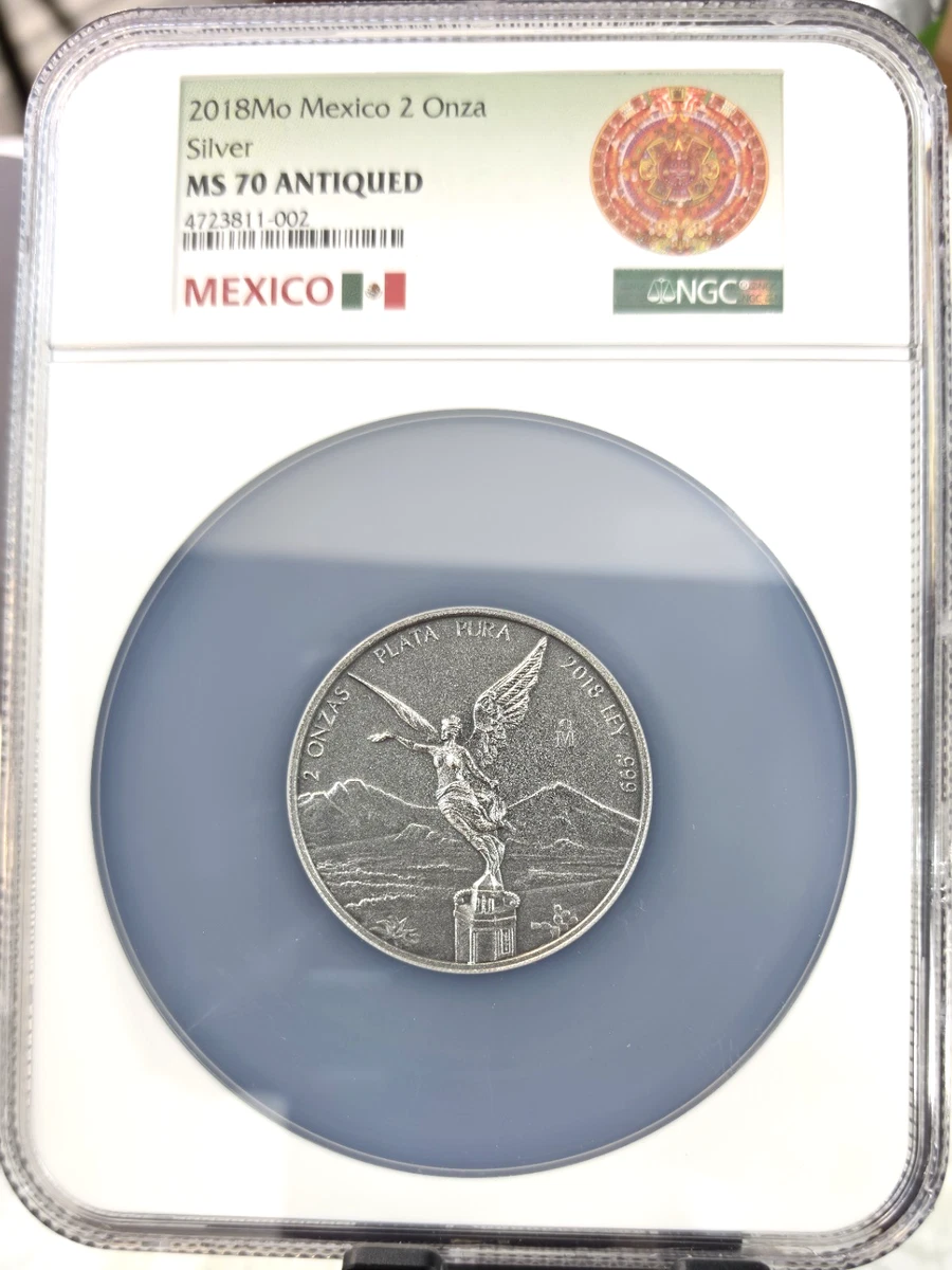 Mexican Libertad 2 oz Precious Metal Content per Unit 2018 Silver Mexican Libertad 2 oz Precious Metal Content per Unit 2018 Silver