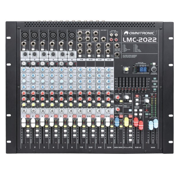 OMNITRONIC LMC-2022FX USB Mischpult Neu 87490₽
