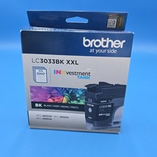 NEW GENUINE - BROTHER LC3033BK XXL BLACK INK - Sealed Exp 01/2026