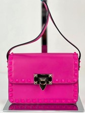 Valentino Gavavani Small Rockstud Pink Leather Shoulder Bag  EBAY LIVE