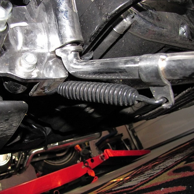 Muelle de soporte plateado apto para Harley-Davidson Sportster 883 1200 Iron XL883N Foto 3 de 4