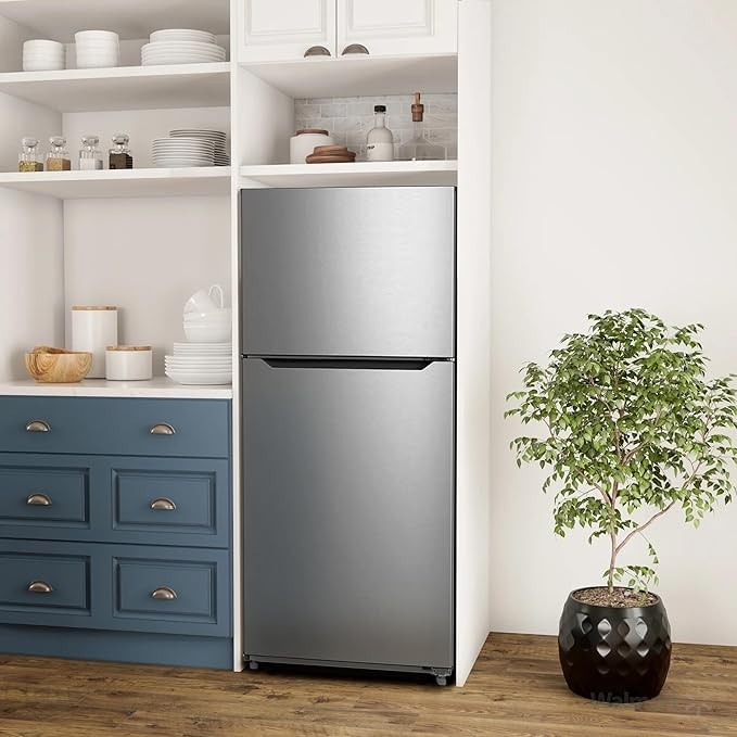 SMAD 14.2 Cu.Ft.Top Freezer Refrigerator Frost Free Fridge for Home Kitchen