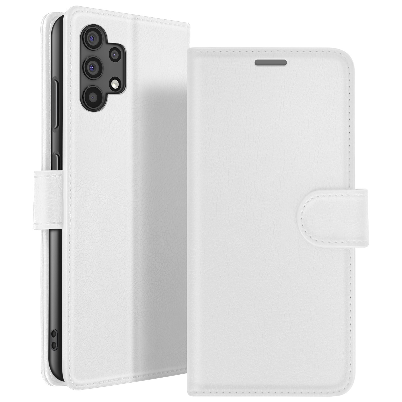 Housse Galaxy A32 4G Zanaé avec fonction support vidéo et fermeture aimantée