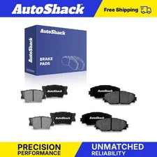 Front Rear Ceramic Brake Pad Set for 2006-2018 Toyota RAV4