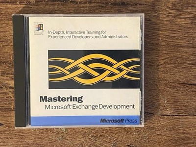 Microsoft Press Mastering Exchange Development Interactive Training Software/Key