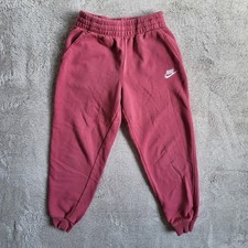 Nike Sportswear Club Fleece Joggers Boys Size Medium Pink Athletic Sweatpants